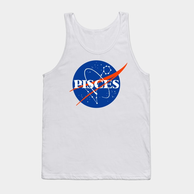 Pisces Logo Tank Top by RAADesigns